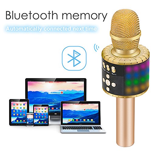 2 BONAOK+Bluetooth+Microphone+Multi+color+Smartphone