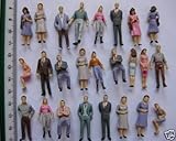 Evemodel P50 25pcs Model Trains 1:50 Scale Painted Figures LGB O