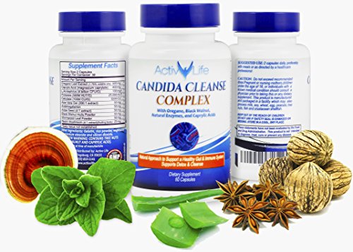 All Natural Candida Cleanse - Helps Treat Yeast Infections & Supports a Healthy Gut and Immune System:Contains Oregano, Black Walnut, Caprylic Acid, Enzymes, & Gut Healing Probiotics All Natural Candida Cleanse - Helps Treat Yeast Infections & Supports a Healthy Gut and Immune System:Contains Oregano, Black Walnut, Caprylic Acid, Enzymes, & Gut Healing Probiotics