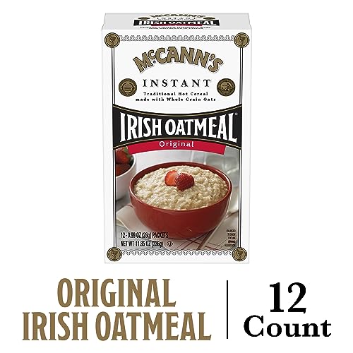 McCann's Instant Irish Oatmeal, Regular, 12 Count (Pack of 12) Pricepulse