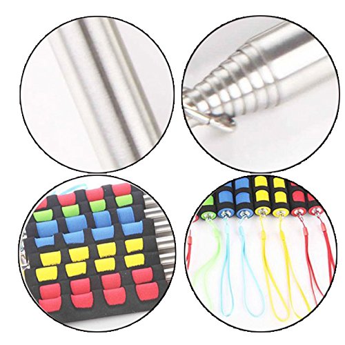 VESSOS Home Extendable 2M Portable Durable Telescopic Handheld Flag Pole for Flags Windsock Party DIY Decoration