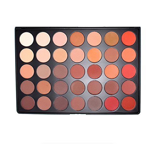 Morphe Brushes - 35OM - 35 Color Matte Nature Glow Eyeshadow Palette by MORPHE