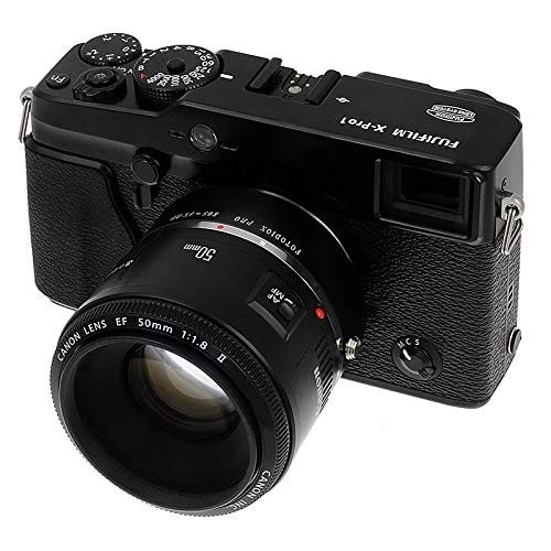 Fotodiox Pro Adaptateur de Monture d'objectif Compatible avec Canon EOS (EF/EF-S) D/SLR Compatible avec Fujifilm Fuji X Series sans Miroir - Image 5