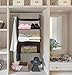 STORAGE MANIAC 2-Pack Luggage Suitcase Organizer, Portable Hanging Closet Shelves Organizer with Zipper