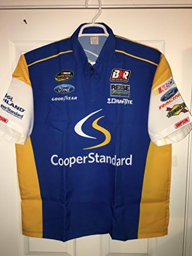 XL Brad Keselowski Racing BKR Nascar Truck Series Pit Crew Shirt Cooper Standard Ford Racing 1/4 Zip Jersey