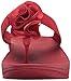 FitFlop Women's Florrie Toe-Thong Sandal, Classic red, 7 M US