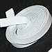 TOFL Genuine Top-Grain Leather Strap 72 Inches Long 1/2 Inch Wide 1/8 Inch Thick (7-8 oz) 1 Leather Strip for DIY Arts & Craft Projects, Clothing, Jewelry, Wrapping White