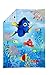 Disney Finding Dory 4 Piece Toddler Bedding Set, Blue/Orange/Yellow