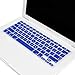 TOP CASE - Keyboard Silicone Skin Cover Compatible with Apple MacBook 13 13.3 (1st Generation/A1181) with TOP CASE Mouse Pad - Royal Blue