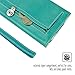 caseen Bella Women's Smartphone Wristlet (Teal Turquoise Mint) for Apple iPhone 7 / 6S / 6 Plus, Samsung Galaxy S7 / S7 Edge, Google Pixel / Pixel LX, LG G5 / G6 & more - Large Size