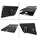 Samsung Galaxy Tab A 10.1 (2016) P580 P585 with S Pen Tablet Case, Shockproof Hybrid Kickstand Rugged Drop Protection Heavy Duty Protective Hard Case Cover (Black)