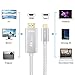 Electop Type C Male to HDMI Male Cable 4K 2m, USB C to HDMI Adapter (Thunderbolt 3 Compatible) Type-C HDMI Cable for MacBook, Chromebook Pixel, Dell XPS 12/13/15, Galaxy S8/S8 Plus and Morethumb 1