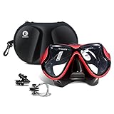   SHAOLIN Diving Mask Nose Cover Swim Goggles for men Adult Swim Mask Dive Snorkel Mask Swimming Mask