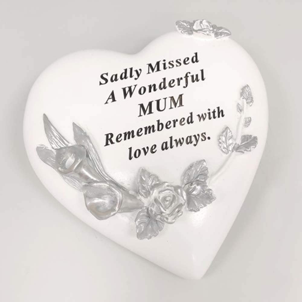 David Fischhoff Floral Heart -Mum