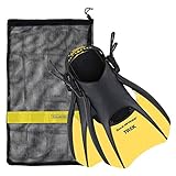 US Divers Trek Travel Fin With Mesh Carrying Bag