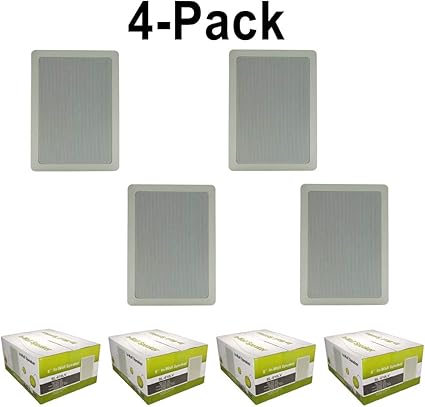 Amazon Com Beszin 6 Inch In Wall In Ceiling Speaker With Rear