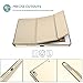 ProCase Smart Case for 10.5” iPad Air 3rd Generation 2019 / iPad Pro 2017, Slim Stand Cover with Translucent Frosted Back for iPad Air 3 -Gold