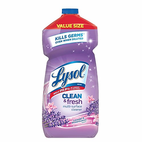 Lysol Clean and Fresh MultiSurface Cleaner, Lavender Orchid Scent, 48
