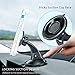 Magnetic Car Mount, F-color Dashboard Windshield Magnetic Car Phone Mount Holder with Sticky Suction Cup Compatible with Samsung Galaxy S8 S7, Google Nexus Pixel, GPS Devices,and More, Black