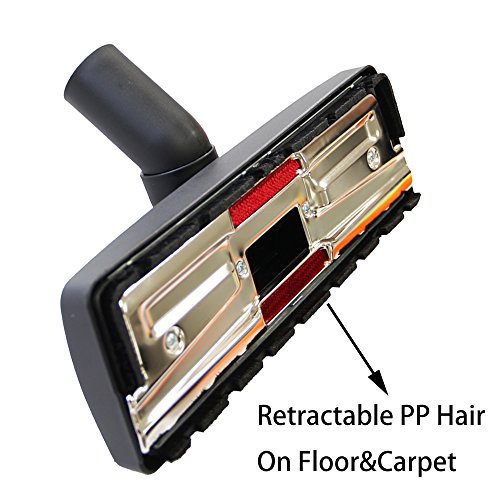 EZ SPARES 1 1/4 inch 32mm Universal Vacuum Cleaner Euro Floor Brush