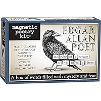 Magnetic Poetry - Edgar Allan Poet Kit - Words for Refrigerator - Write Poems and Letters on The Fridge - Made in The USA