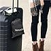 Travel Pillow Set, VenusCare Neck Support Memory Foam Pillow with Natural Mulberry Silk Black Sleep Mask