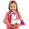 Animagic: Rainbow The Glowing Unicorn | Interactive Unicorn Plush with a Magical Glowing Horn and Multicoloured Fur…