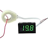 bayite DC 5-120V 100A Mini Digital Current Voltage Amp Meter Ammeter Gauge with Hall Effect Sensor Transformer