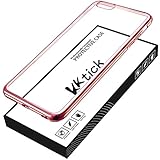 iPhone 6S Case, KKtick® Premium Ultra Slim Lightweight Electroplate Plating TPU silicone bumper Cases for iPhone 6 Rose