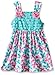 Nannette Girls' Sundress with Butterfly Print