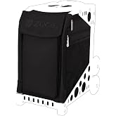 Zuca SIBS236 Stealth Sport Insert Bag 89055900236 (Black, One Size) | Water-Resistant 600d Polyester, Vinyl-Coated Interior, Removable, Hand-Washable, 2 Pockets Plus Zippered Section