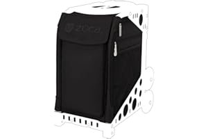 ZUCA SIBS236 Sport Insert Bag Stealth Black Logo Embroidery in Black / 89055900236