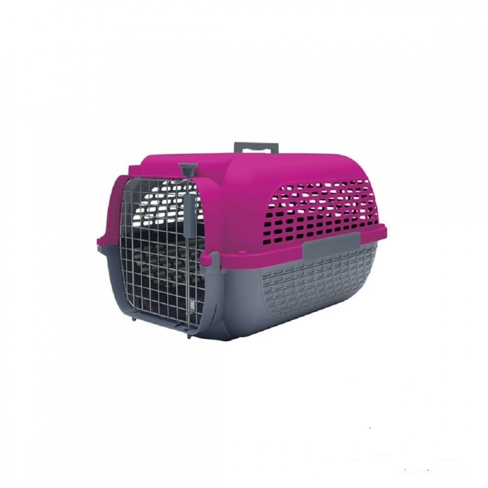 Dogit Catit Dogit Voyaguer/Pet Carrier 100 Small 48x32x28cm Grey & Fuschia