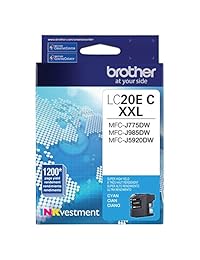 Brother LC20EBK cartucho de tinta de alto rendimiento., cian(Cyan ink)