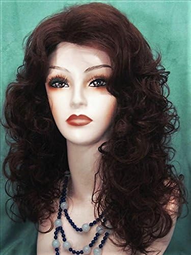 PRETTY GIRL Soft Loose Curls Wig by Mona Lisa - 33 Dark Auburn