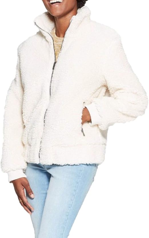 Universal Thread Women's Sherpa Bomber Jacket Clothing
