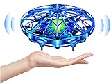 UTTORA Mini Drone para Niños Flying Toy Recargable UFO Helicóptero 360°Rotación 