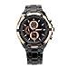 CURREN Luxury Stylish Unisex Men Sports Style Wrist Watch, Black