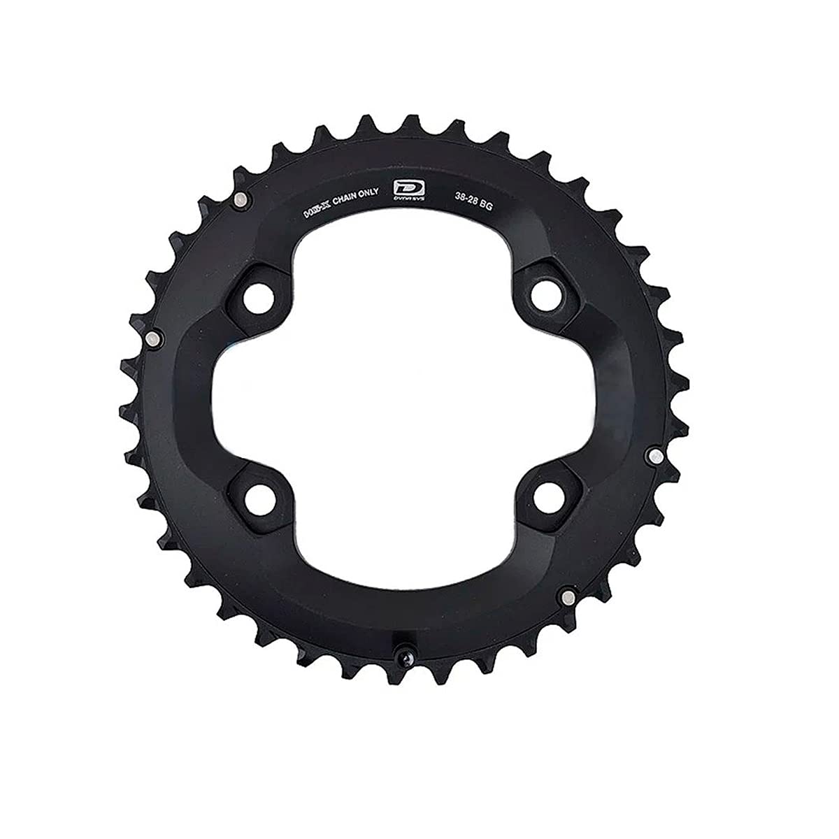 Shimano FC-M6000-2 chainring, 38T-BG