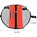 Petroad Service Dog Vest Harness Dog Backpack Pet Carrier Red Mesh Harness with D-Ring for Leashes or ID-Tags, Keeps Your Dog Comfortable (Red, Medium, 15