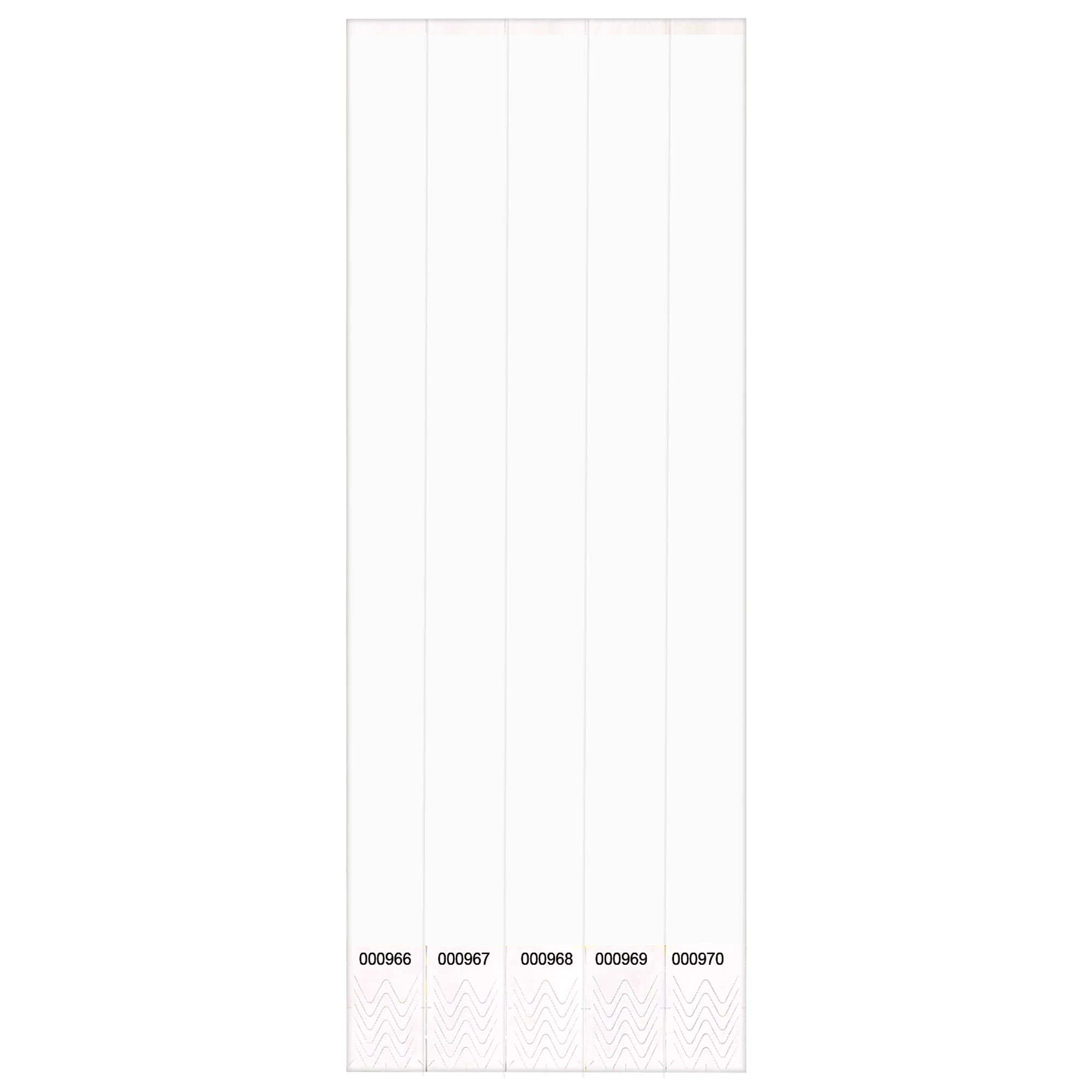 Amscan 340379 Wristbands | Solid White | 250 Pcs