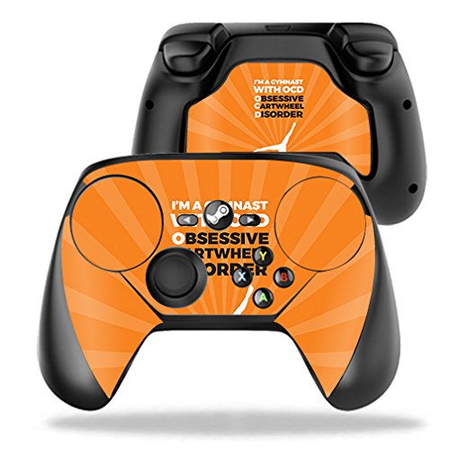 MightySkins Skin Compatible with Valve Steam Controller – OCD Gymnast | Protective, Durable, and Unique Vinyl Decal wrap Cover | Easy to Apply, Remove, and Change Styles | Made in The USA