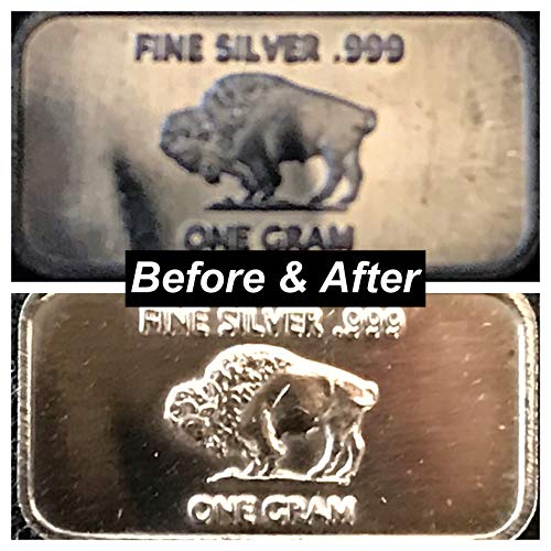 Gigantic 28"x14" Silver Polishing Cloth, Tarnish Remover & Jewelry Cleaner. All Treated Fabric. Gold, Platinum, Sterling, Plated, Tableware, Flatware, Coins, Non-Abrasive, Non-Toxic & Un-Scented.USA