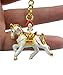 fengshuisale Feng Shui Windhorse Keychain+ Free Red String Bracelet W1094