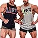 Ouber Men's Workout Fitness Gym Bodybuilding T-shirts Tank Tops