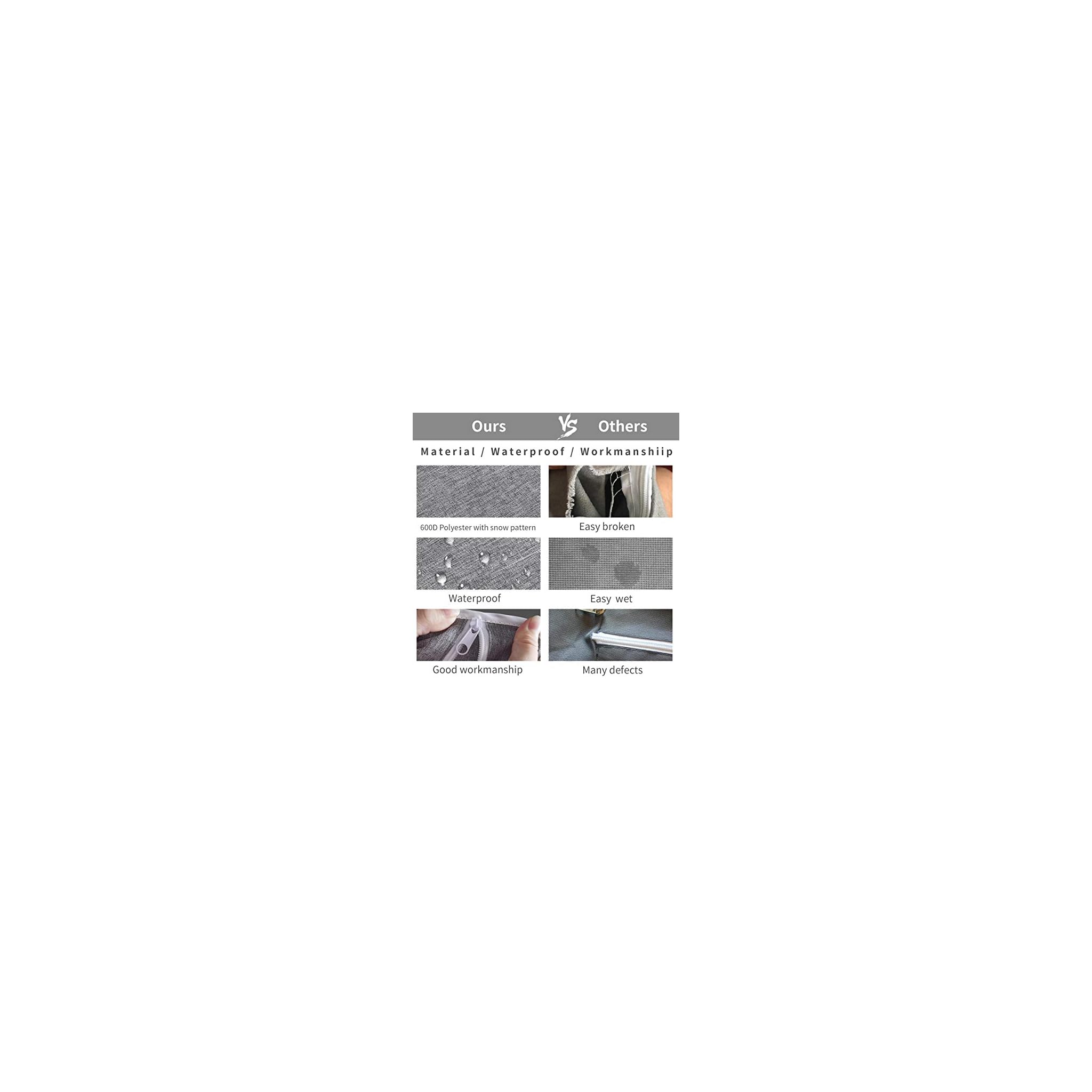 KEEPJOY Hanging Laundry Hamper Bag with Free Adjustable Stainless Steel