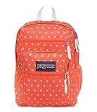 JanSport Big Student Backpack- Discontinued Colors (Tahitian Orange / White