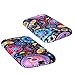 S4 Mini Case, Wisdompro® 3pcs Jellyfish Butterfly Pattern Bundle Pack of Color and Graphic Soft TPU Gel Protective Case Covers for Samsung Galaxy S4 Mini (NOT S4 Fit)