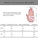 Vbiger Ski Gloves Snow Mittens Waterproof Winter Warm Cycling Gloves (XL, Blue 3)