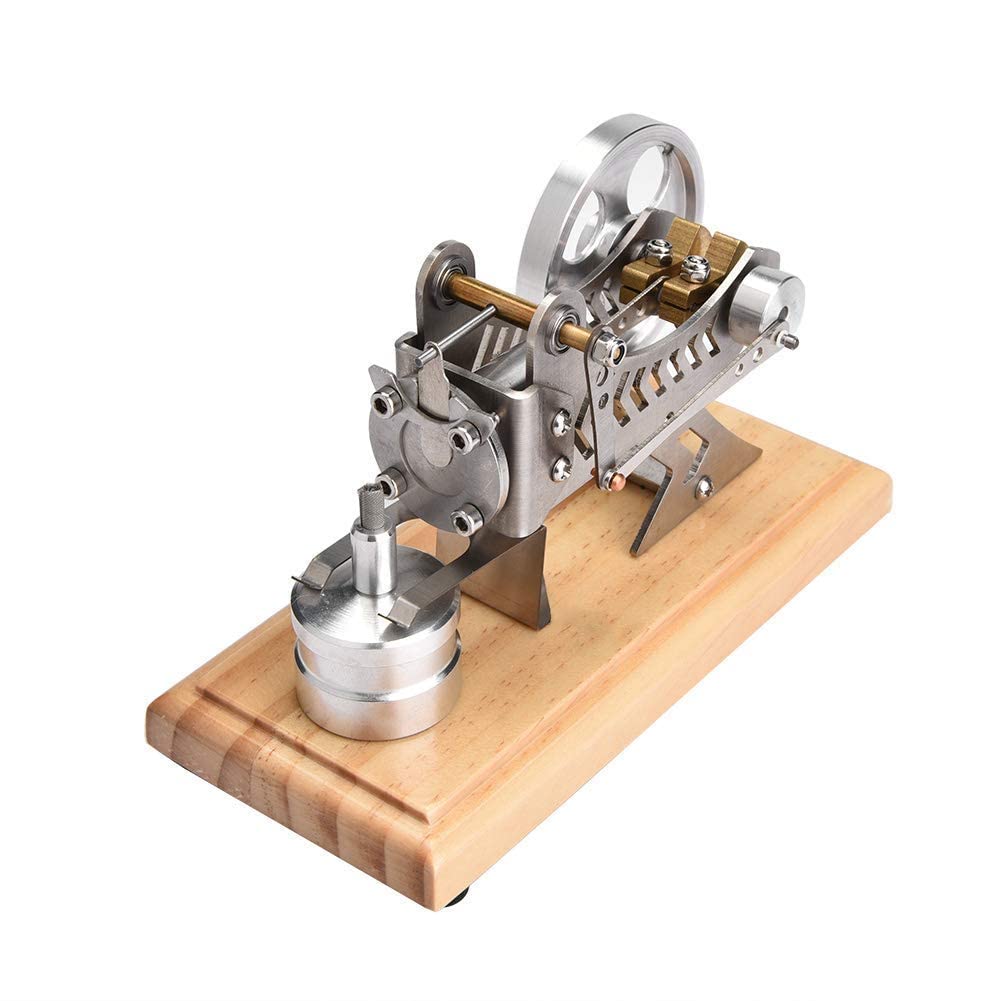 Hot All Metal Air All MetalStirling Engine Motor Electricity Power Generator LED Air Stirling Engine Education Funny Toy GeneratorDaily necessities